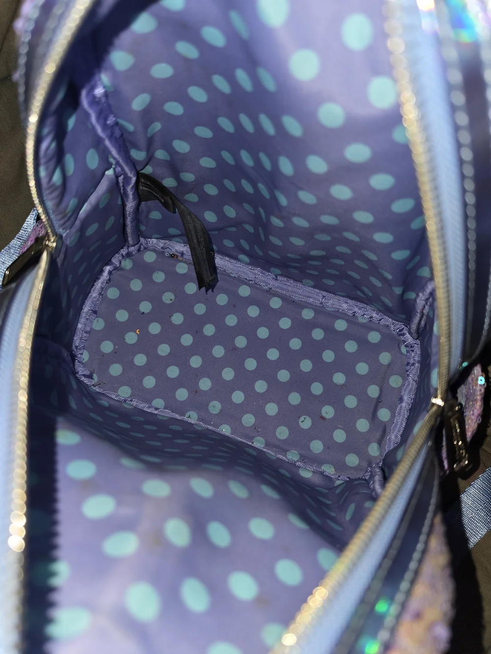 Loungefly sparkling purple